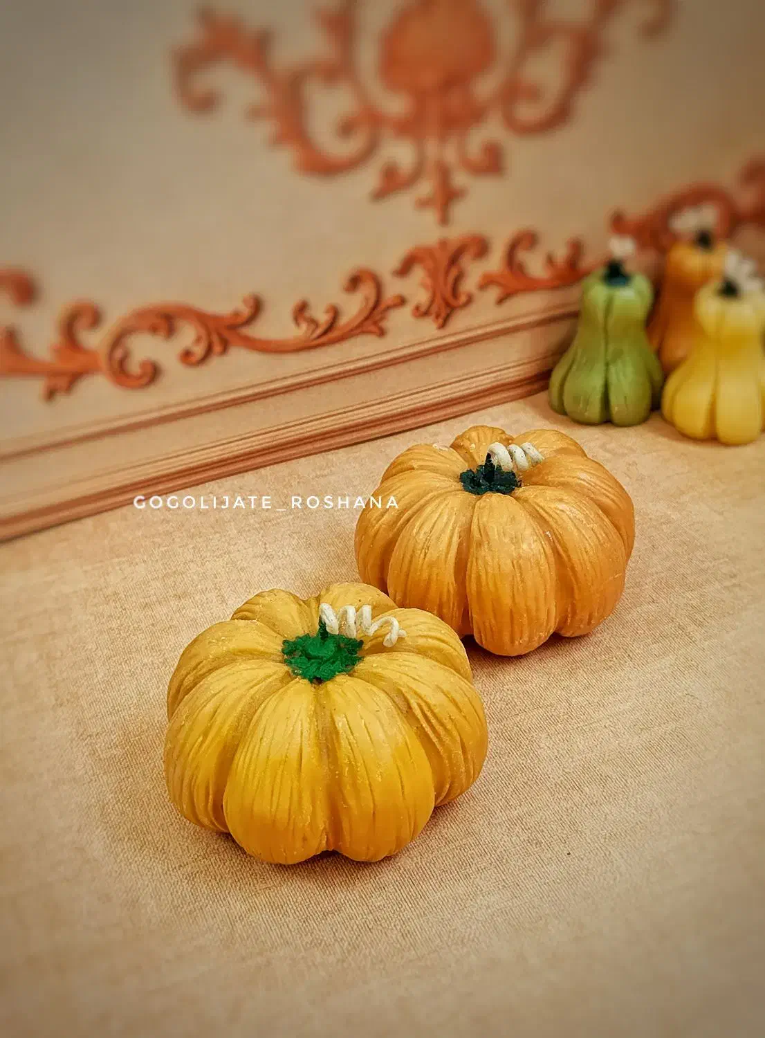 بانکه / شات کدو و شمع یلدایی|صنایع دستی و سایر لوازم تزئینی|قم, شاه سید علی|دیوار