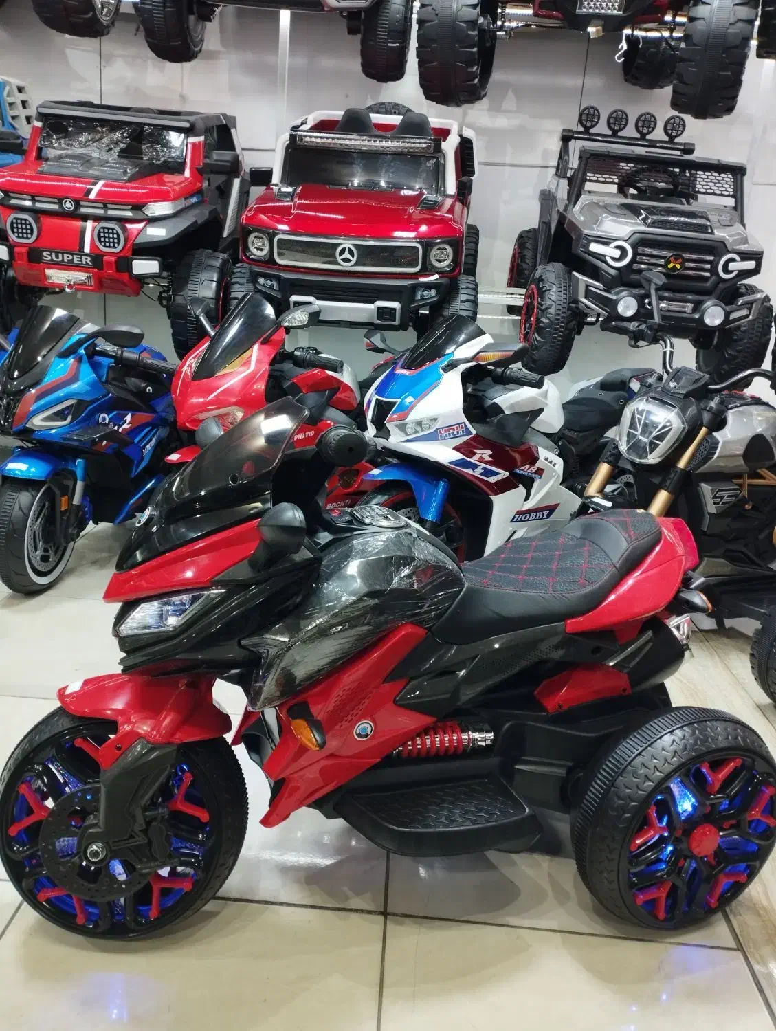 موتور شارژی سه چرخ با اقساط سه ماهه|اسباببازی|ایلام, |دیوار