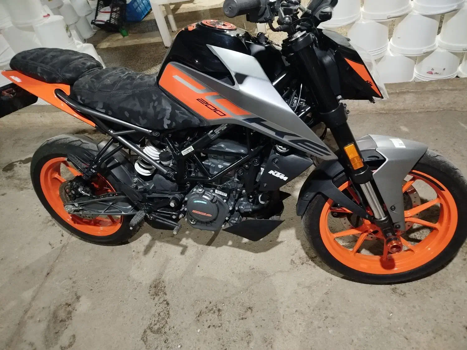 موتور  ktm  دوک 200 نیوفیس|موتورسیکلت|پاکدشت, پارچین|دیوار