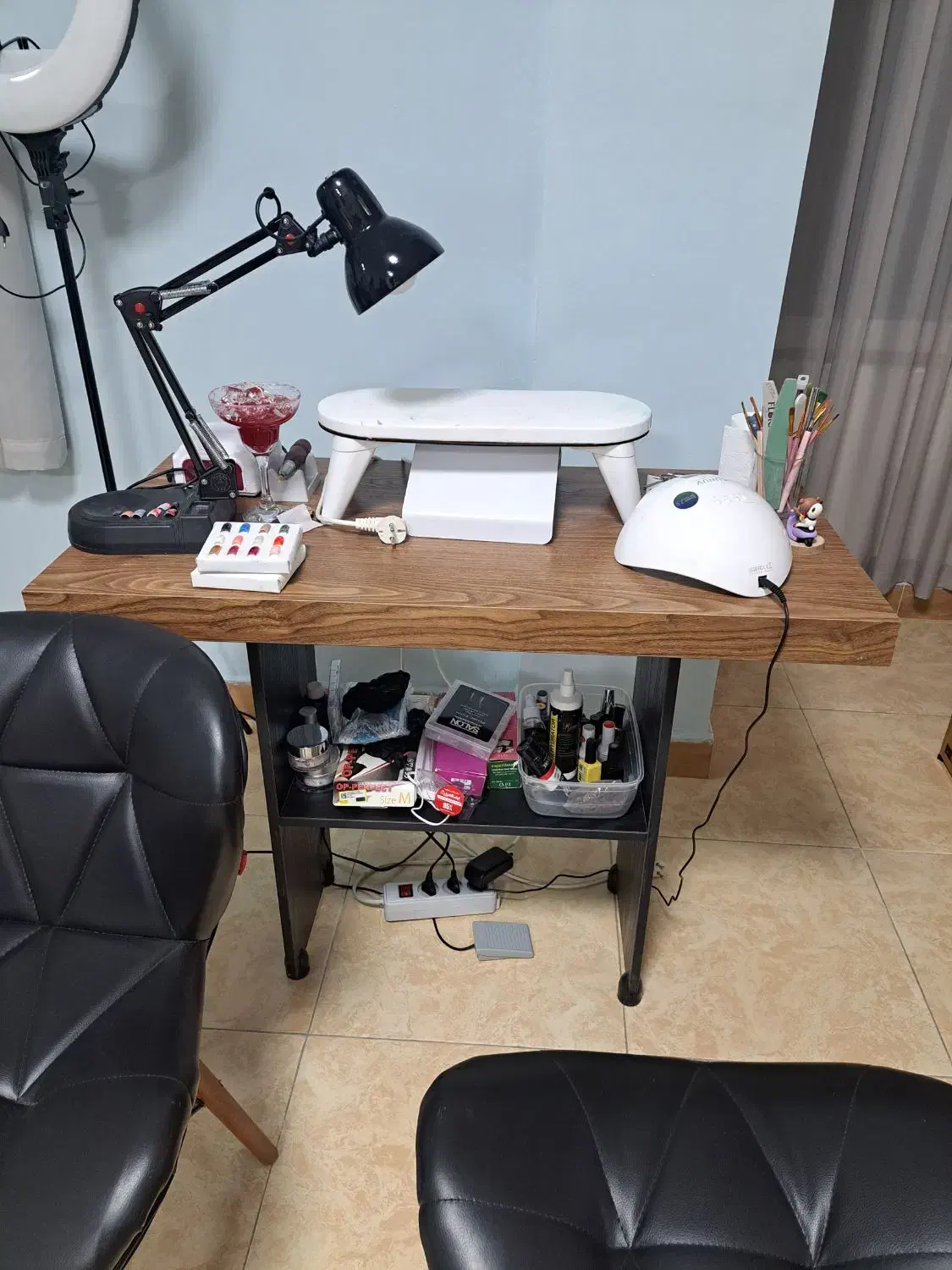 میز تحریر به همراه صندلی|میز تحریر و کامپیوتر|نوشهر, |دیوار