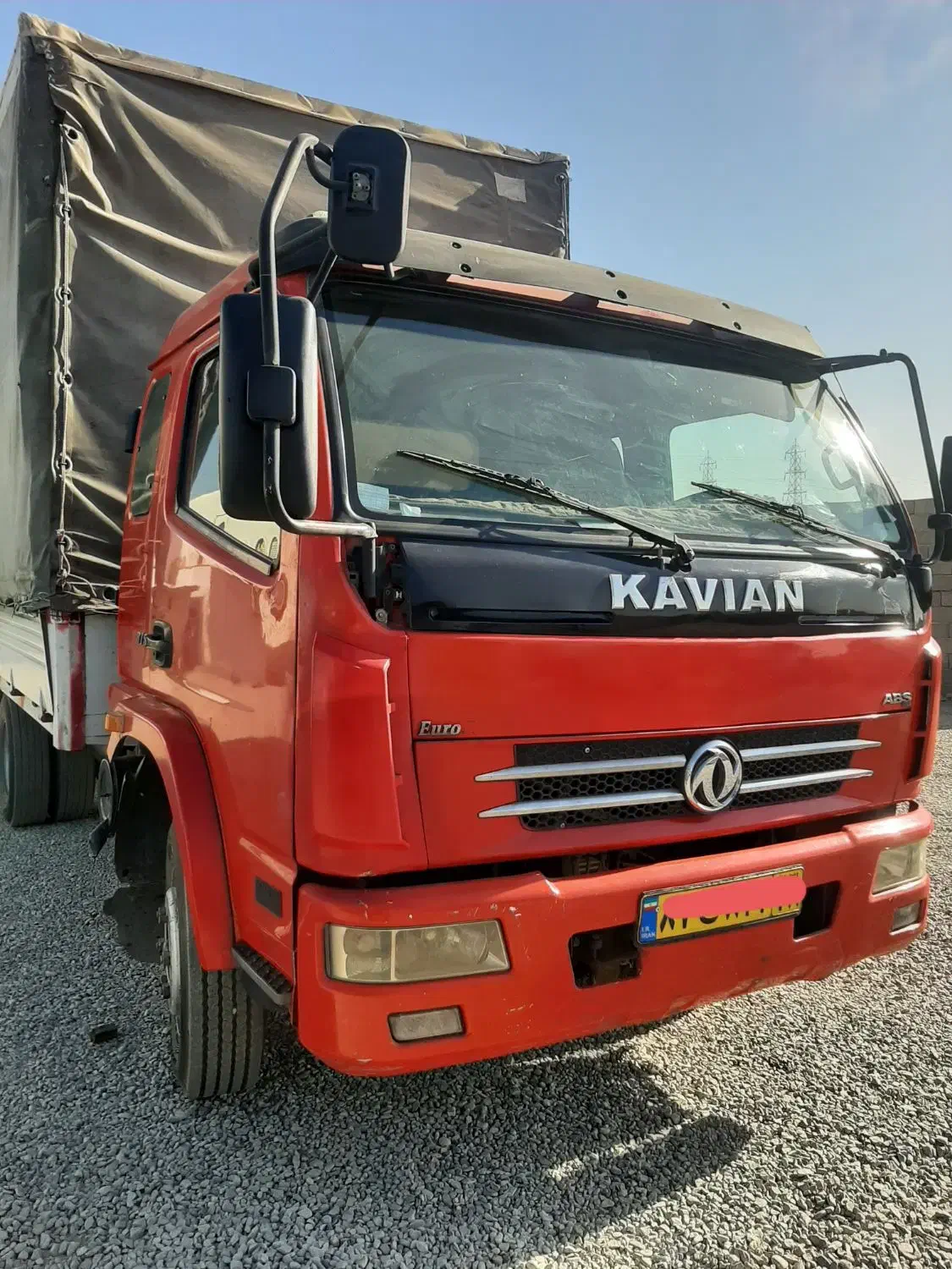 کامیونت کاویان ۱۰۶ مدل ۹۳ چادری|خودرو سنگین|اسلام‌شهر, بهرام آباد|دیوار