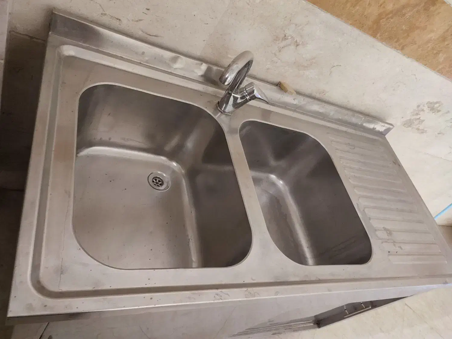 سینک صنعتی ( تمام استیل نگیر)|کافی‌شاپ و رستوران|قم, پردیسان|دیوار