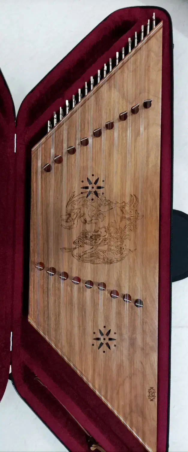 سنتور ایلیا چوب گردو،طرح فرشته|سازهای سنتی|آبادان, |دیوار