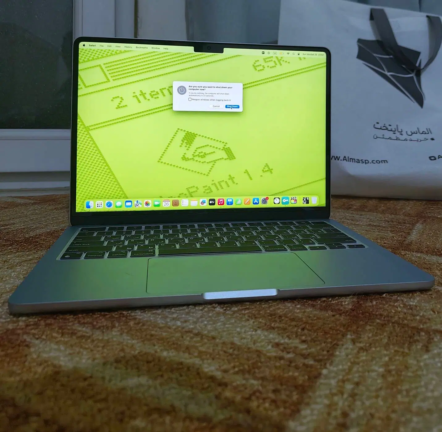 MacBook Air MC6T4 2025 sky-blue|رایانه همراه|کرج, حصارک بالا|دیوار