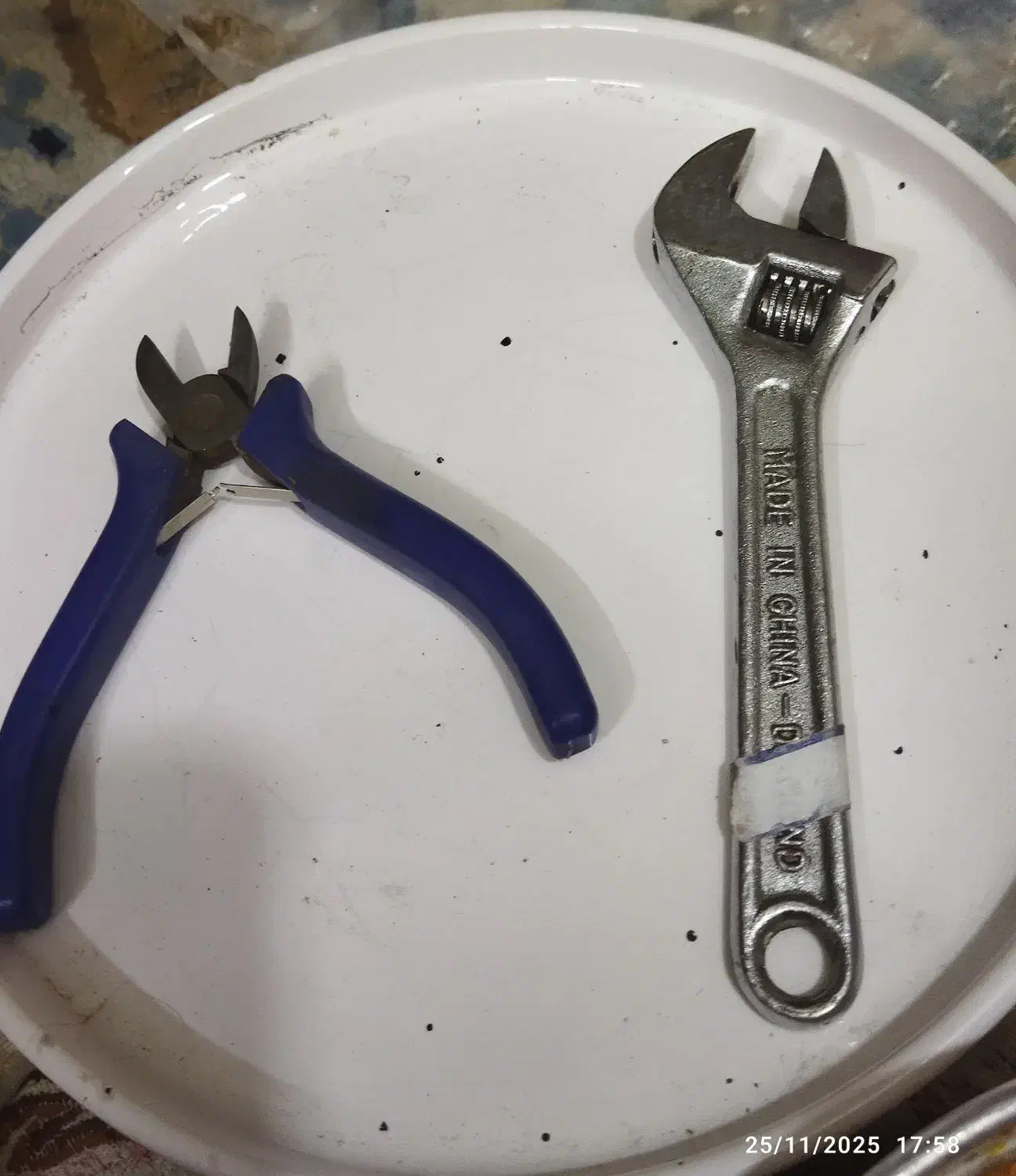 آچار فرانسه و سیم چین ۴۰۰|ابزارآلات|پیشوا, |دیوار