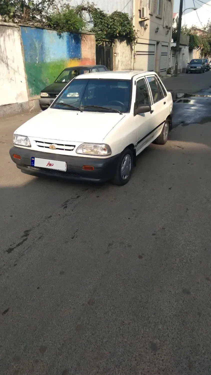 پراید سفید مدل ۸۲ شاسی پلمپ بدون ترک و جوش|خودرو سواری و وانت|رشت, حمیدیان|دیوار