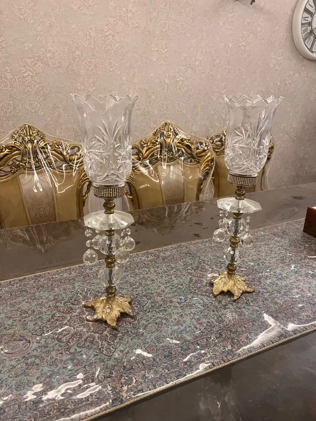 شعندان|لوستر و چراغ آویز|تبریز, |دیوار