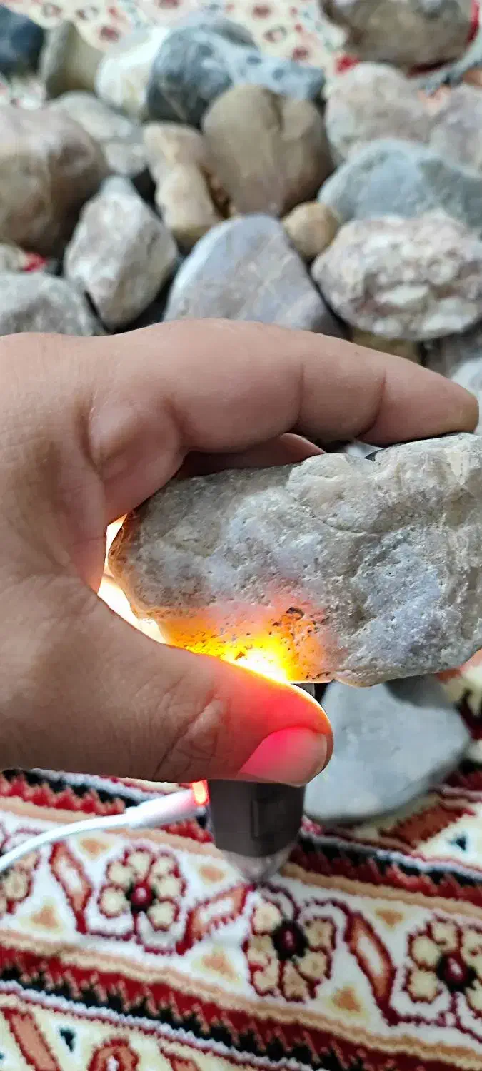 یه تعدادسنگ عقیق سرخ با عقیق خرمایی|کلکسیون اشیاء عتیقه|کرمانشاه, |دیوار