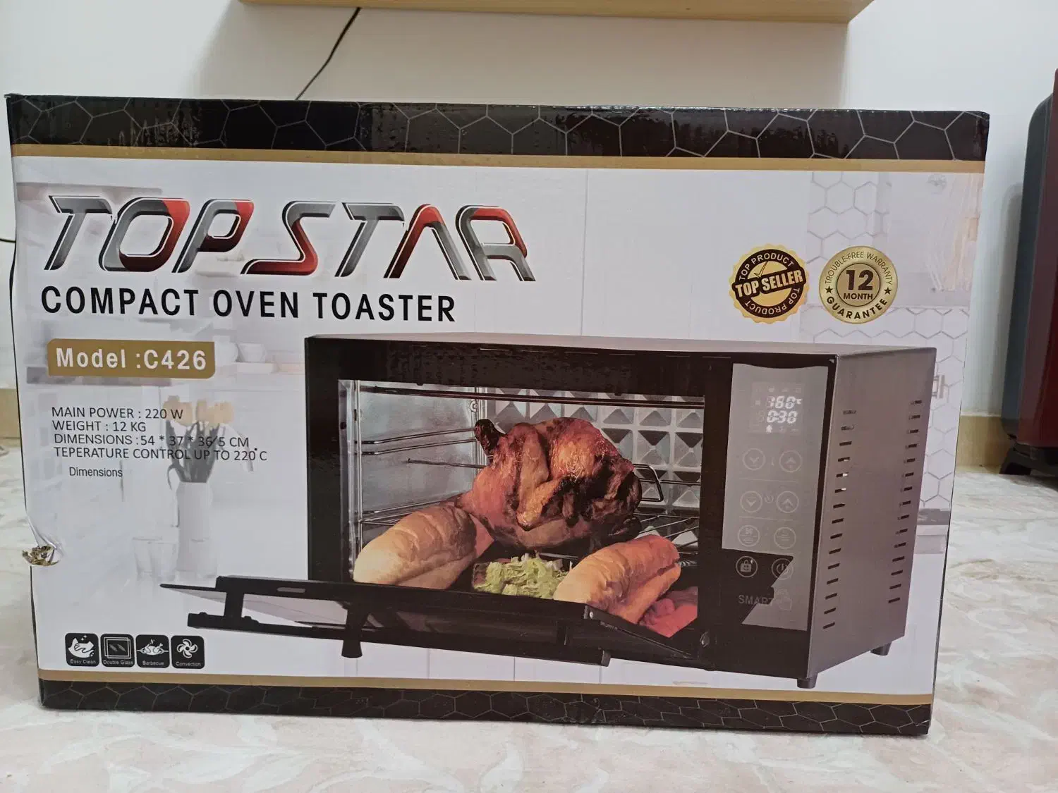 ماکروفر و اون توستر صفحه لمسی برندTopstar|اجاق گاز و لوازم برقی پخت‌وپز|اهواز, کیانشهر|دیوار