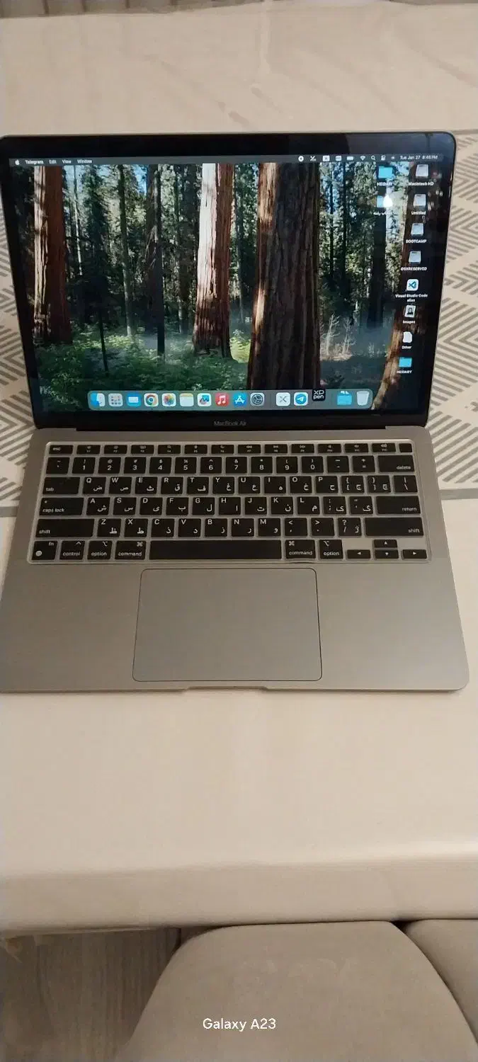 لپ تاپ مک بوک ایر ۲۰۲۰|رایانه همراه|تبریز, |دیوار