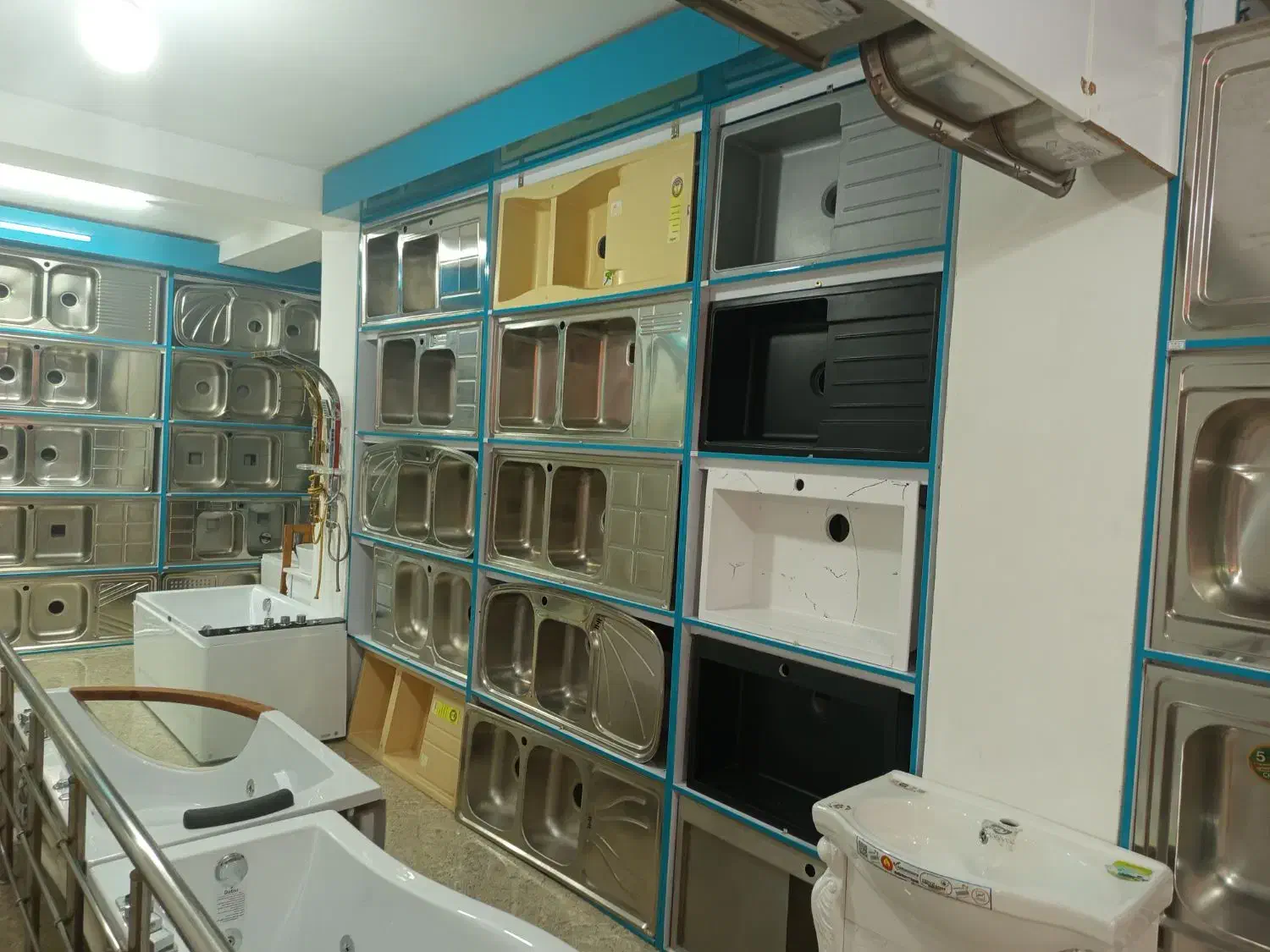 سینک گرانیتی تک لگن|لوازم سرویس بهداشتی|سرخرود, |دیوار