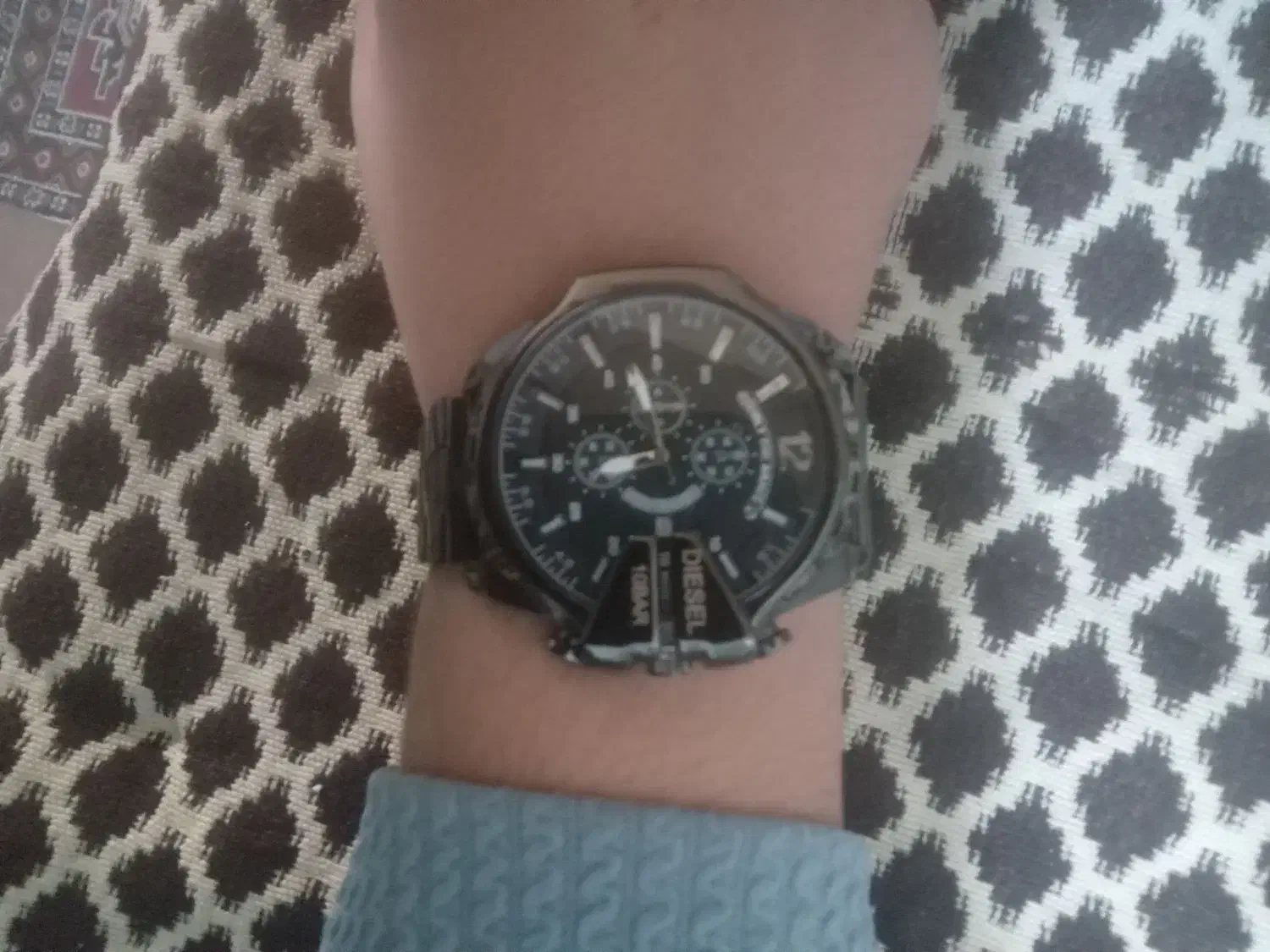 ساعت دیزل شاخ دار تمام مشکی با بهترین قیمت|ساعت|یزد, |دیوار