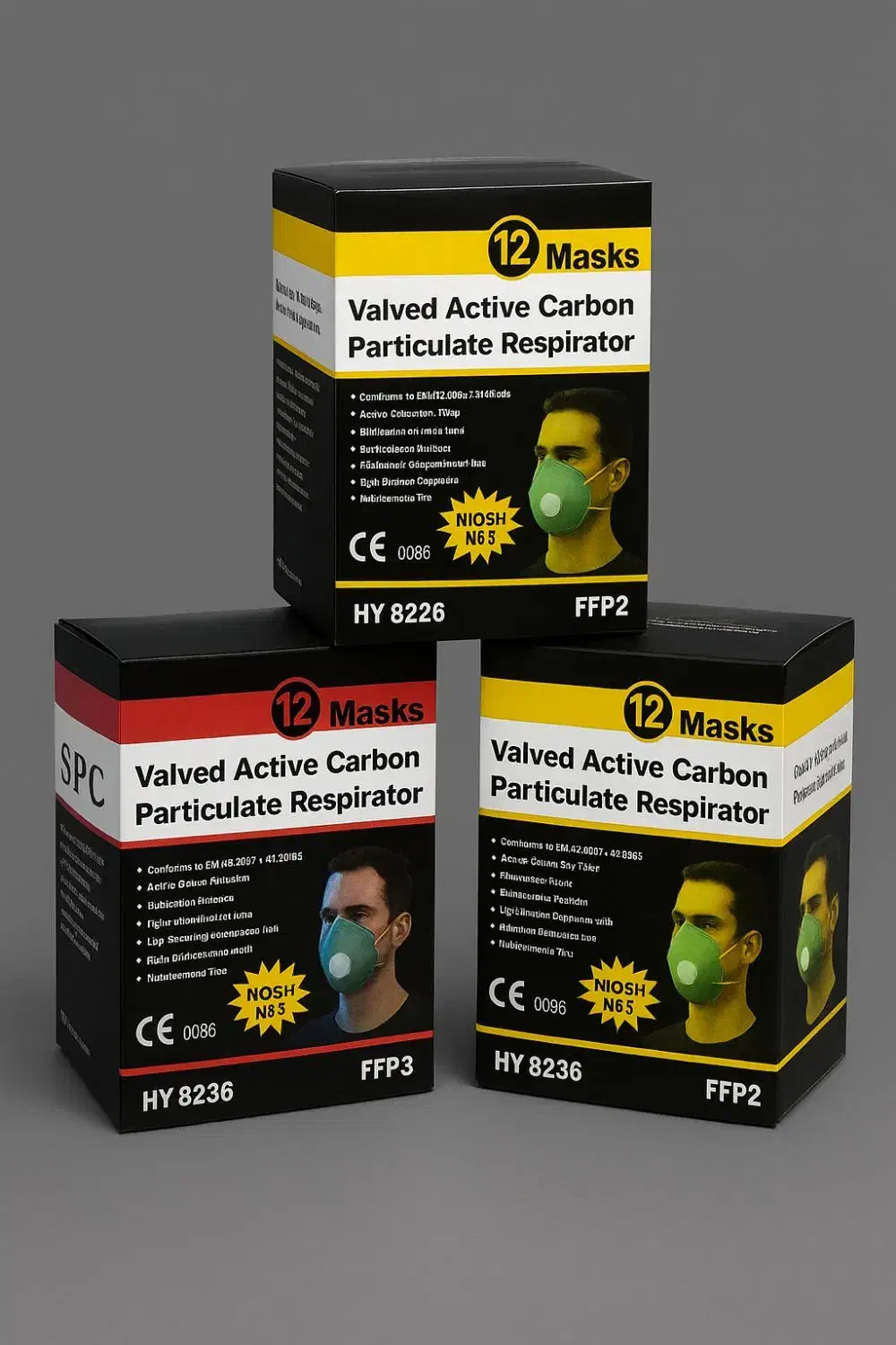 ماسک تنفسی با فیلتر کربن فعال و سوپاپ تنفس آسان|آرایشی، بهداشتی، درمانی|جیرفت, |دیوار