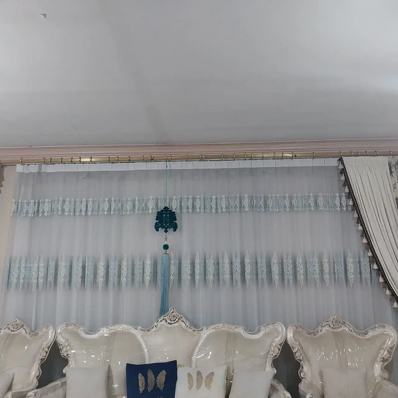 پرده پذیرایی|پرده، رانر، رومیزی|ازنا, |دیوار