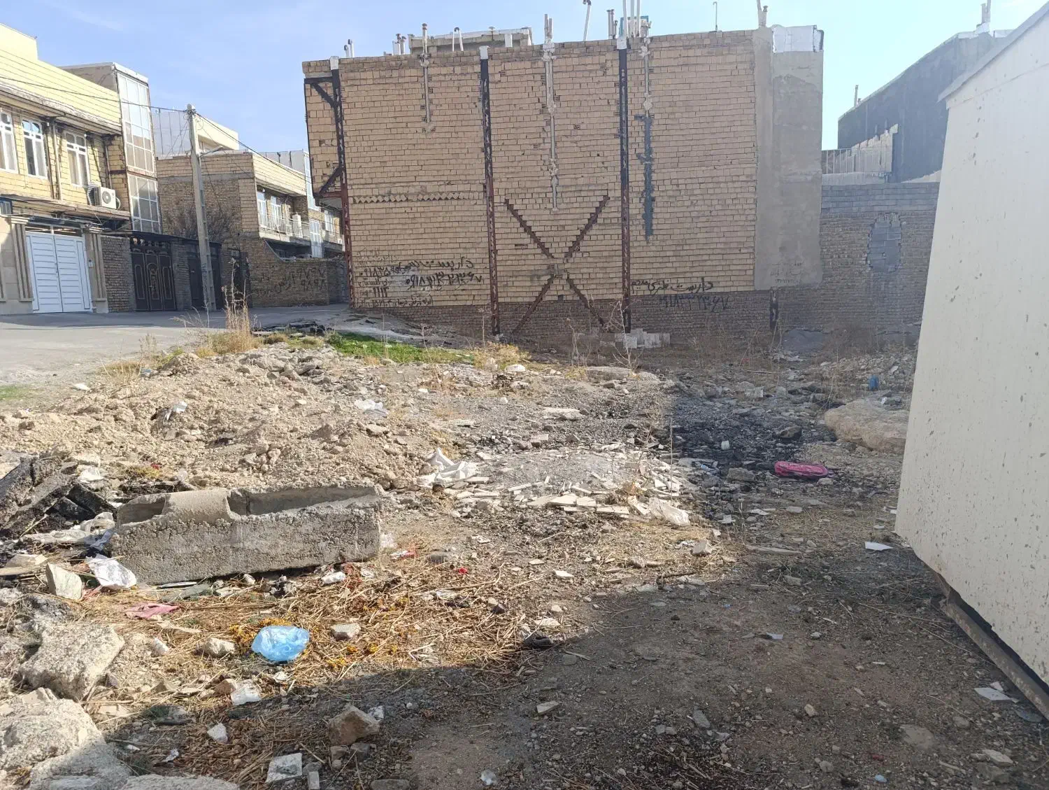 زمین مسکونی جنوبی بلوار امیرکبیر شهرک ستایش|فروش زمین و ملک کلنگی|صحنه, |دیوار