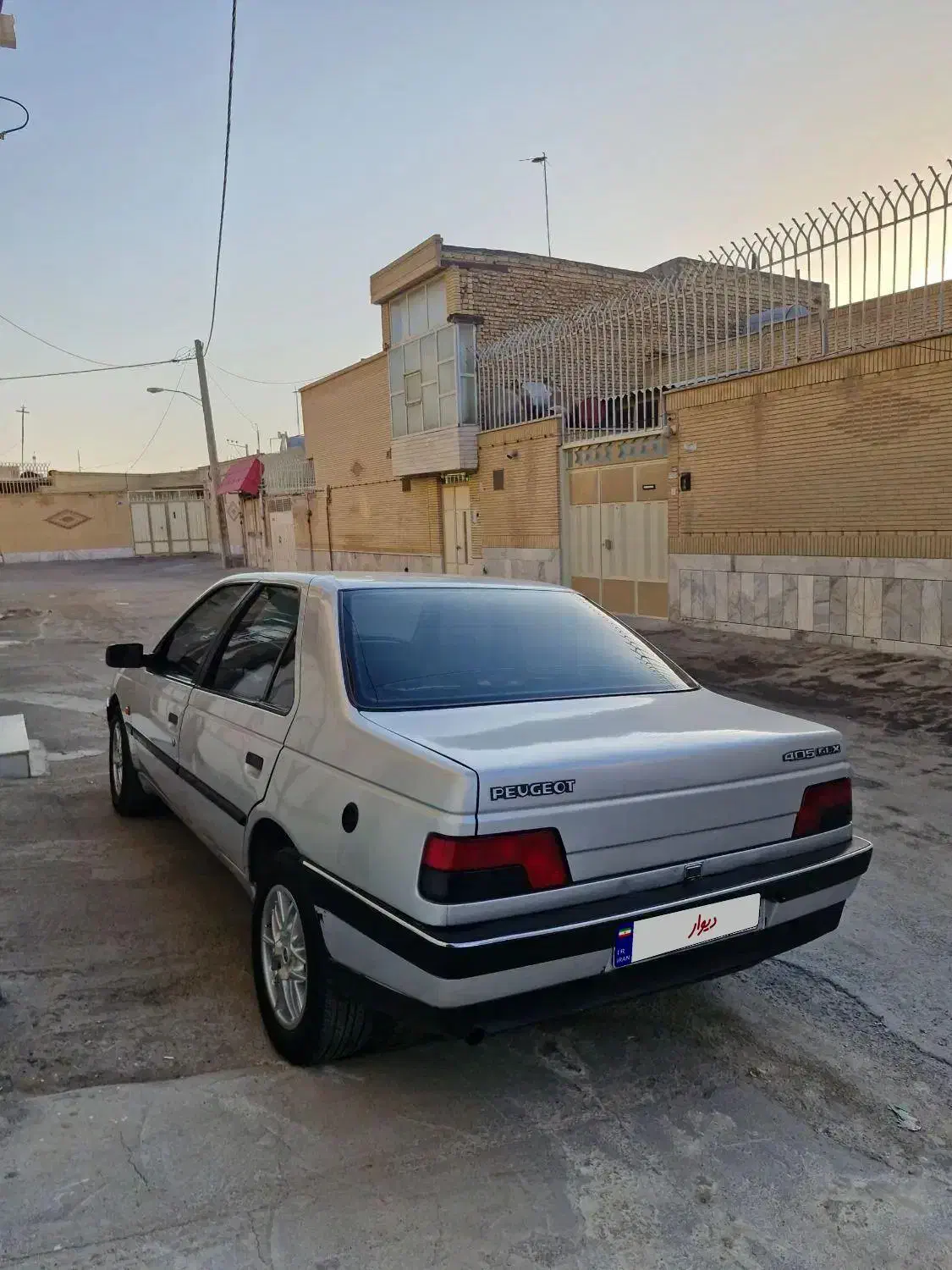 پژو 405 GLX - دوگانه سوز CNG، مدل ۱۳۸۶|خودرو سواری و وانت|شهرضا, |دیوار