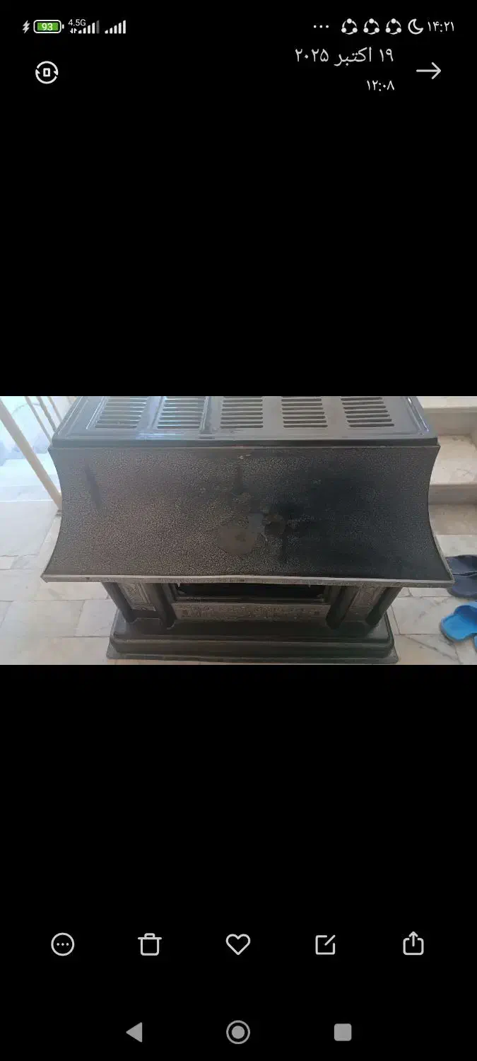 بخاری گازی طرح شومینه|بخاری، هیتر، شومینه|مشهد, امیریه|دیوار