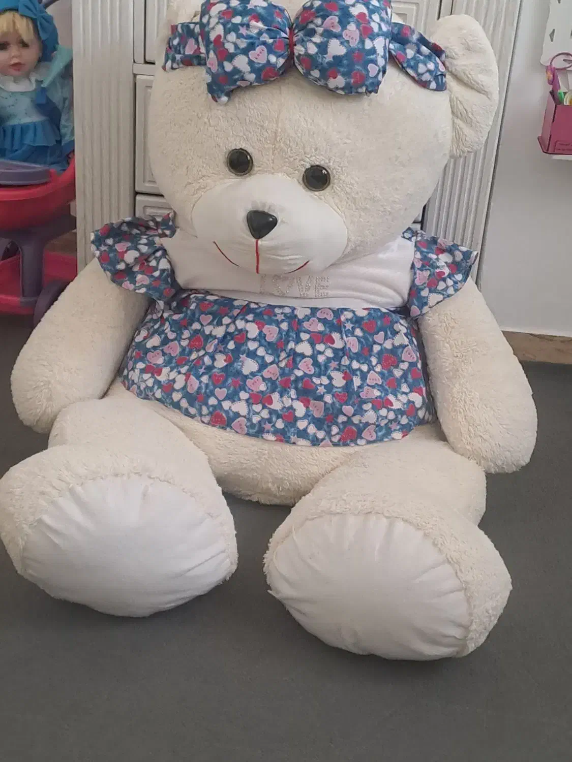 عروسک خرسی یک متری|اسباب‌بازی بچه|قرچک, مهدیه|دیوار