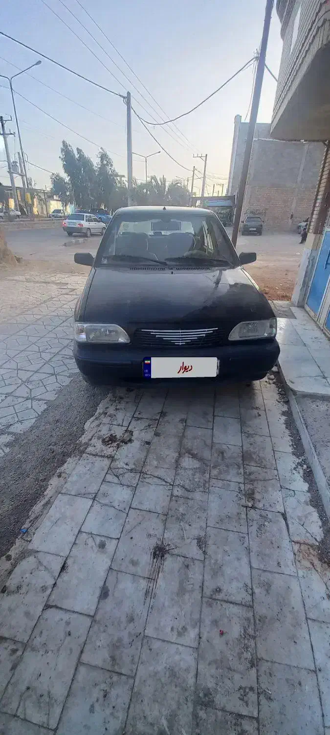 پراید ۸۱مشکی|خودرو سواری و وانت|ایرانشهر, |دیوار