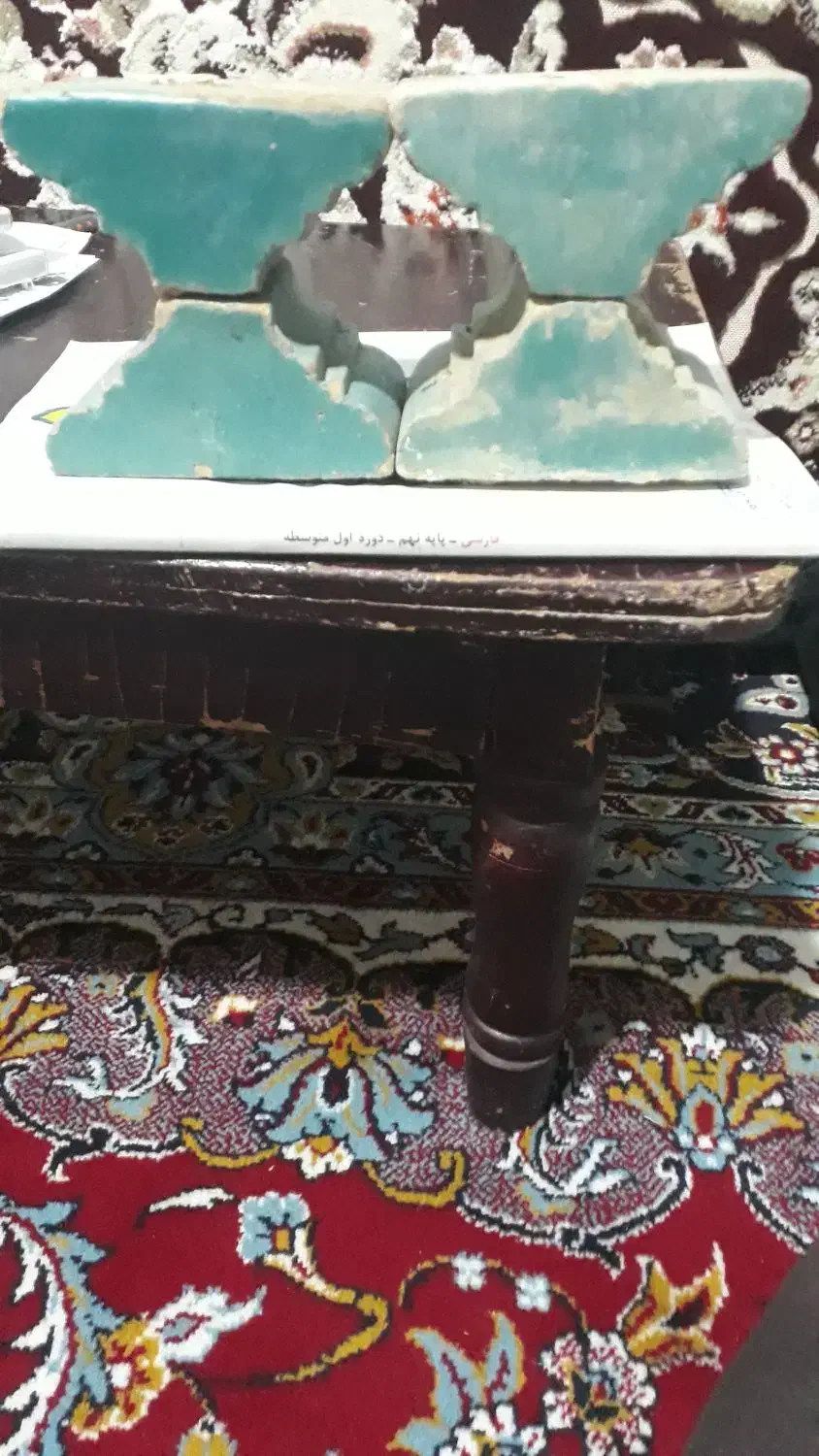 کاشی فیروزه ای تزئینی|مصالح و تجهیزات ساختمان|کرمانشاه, |دیوار