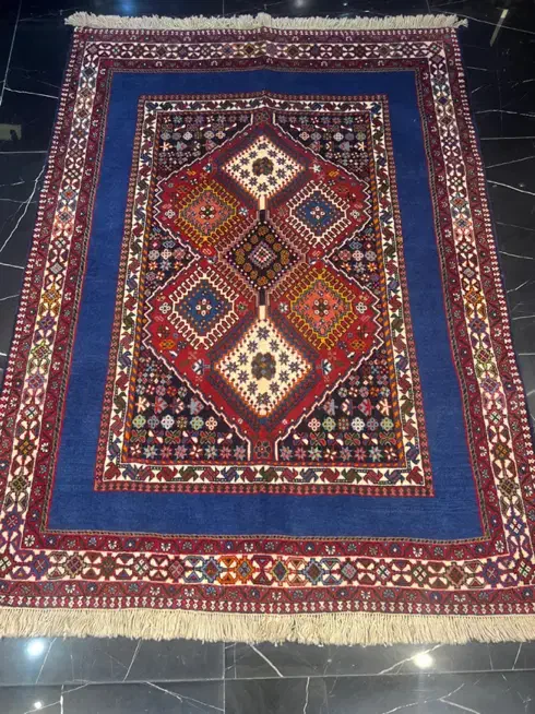 قالیچه ۴ متری دستبافت قشقایی شیراز|فرش|تهران, شهرک غرب|دیوار