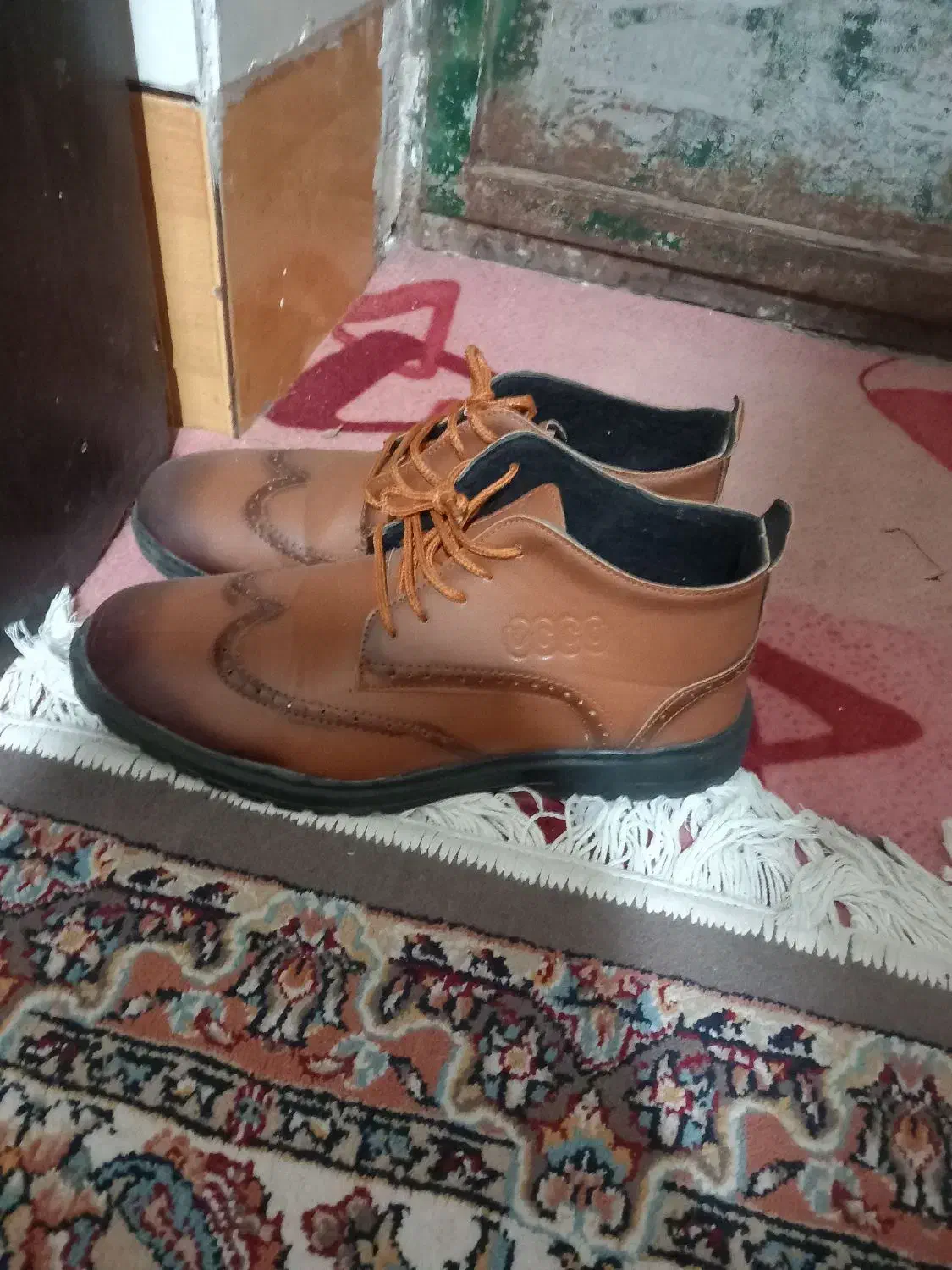 کفش مردانه چرم|کیف، کفش، کمربند|خمین, |دیوار