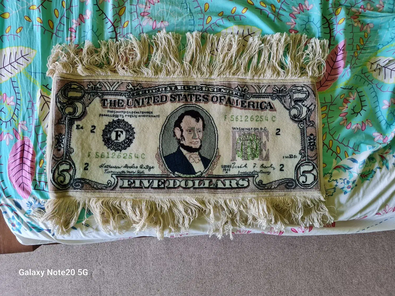 تابلو فرش دست بافت کلکسیونی ۵ دلاری|تابلو فرش|تهران, اکباتان|دیوار