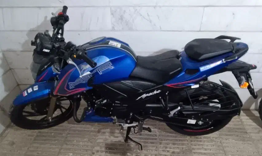 آپاچی tvs ۲۰۰ نیو فیس سرمه ای صفر ۱۴۰۴|موتورسیکلت|تهران, ارجمندی راد|دیوار