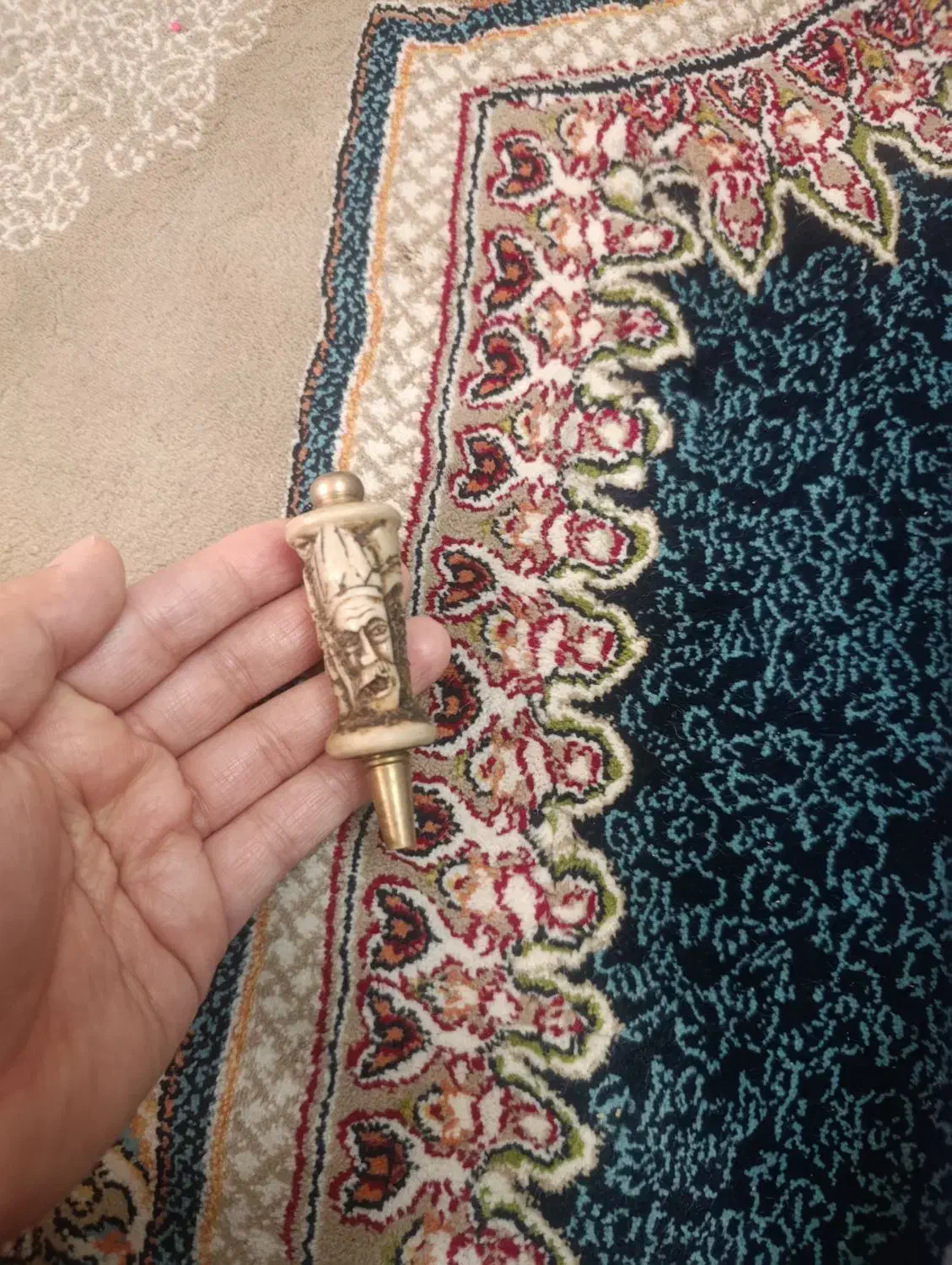 لب گیر قلیان برنجی دست ساز|زیورآلات و اکسسوری|خسروشاه, |دیوار