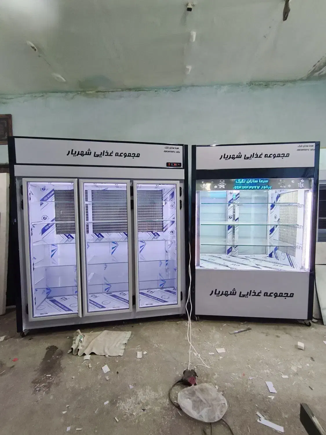 یخچال ایستاده .کبابی ویترینی همه نوع به قیمت تولید|فروشگاه و مغازه|مشهد, کاظم آباد پنجشنبه|دیوار