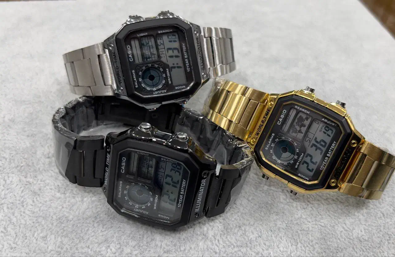 ساعت مردانه کاسیو جهان نما|ساعت|ملکآباد, |دیوار