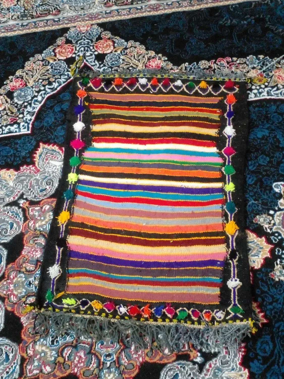 قالیچه  دست بافت|فرش|ایذه, |دیوار