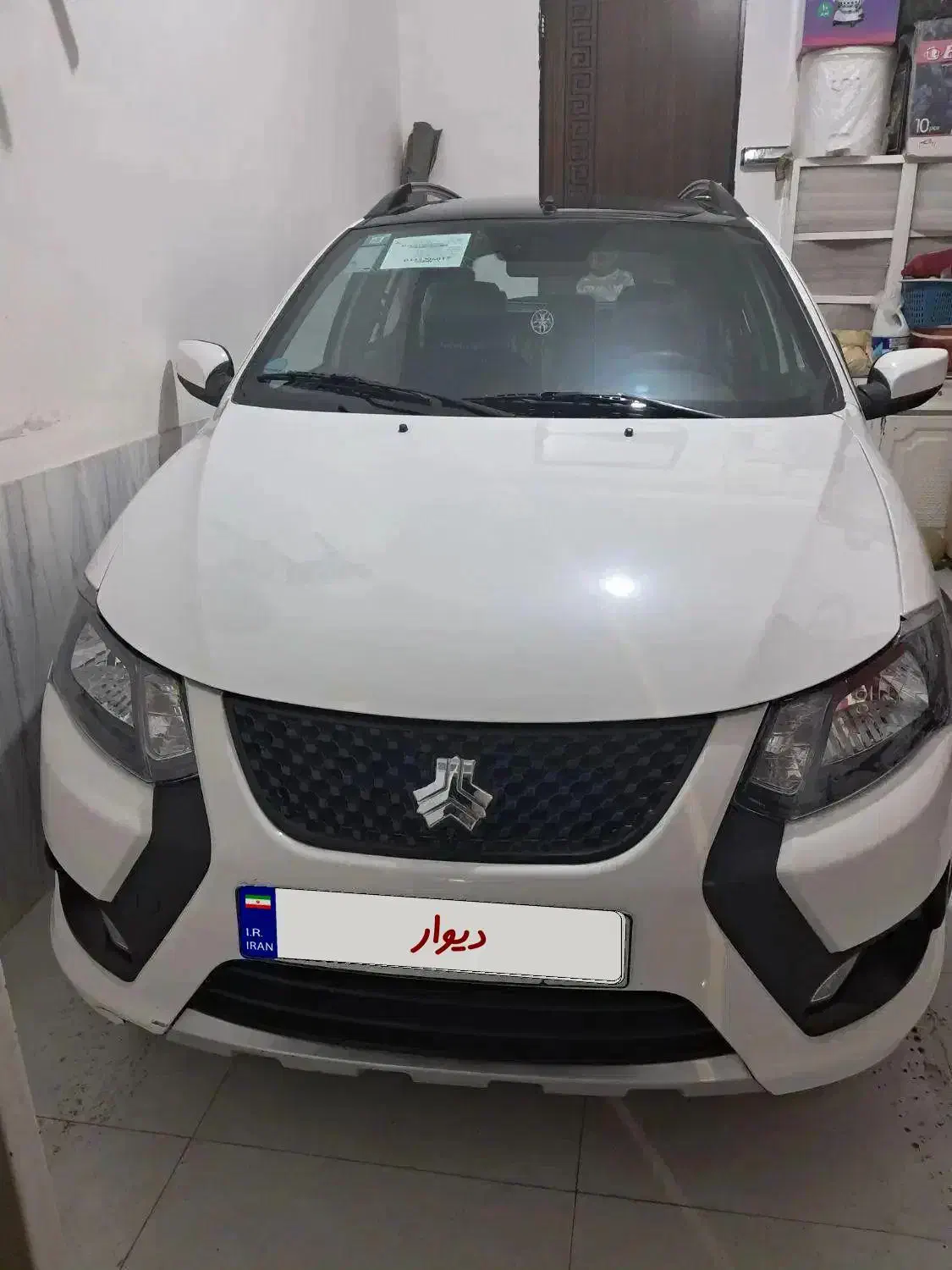 کوئیک RS سفید مشکی پارس خودرو|خودرو سواری و وانت|سلماس, |دیوار