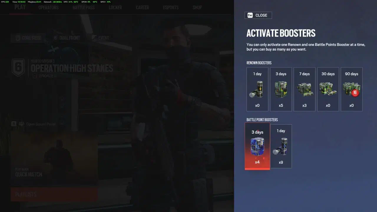 اکانت ربنبو سیکس|کنسول، بازی ویدئویی و آنلاین|تهران, زیبادشت|دیوار