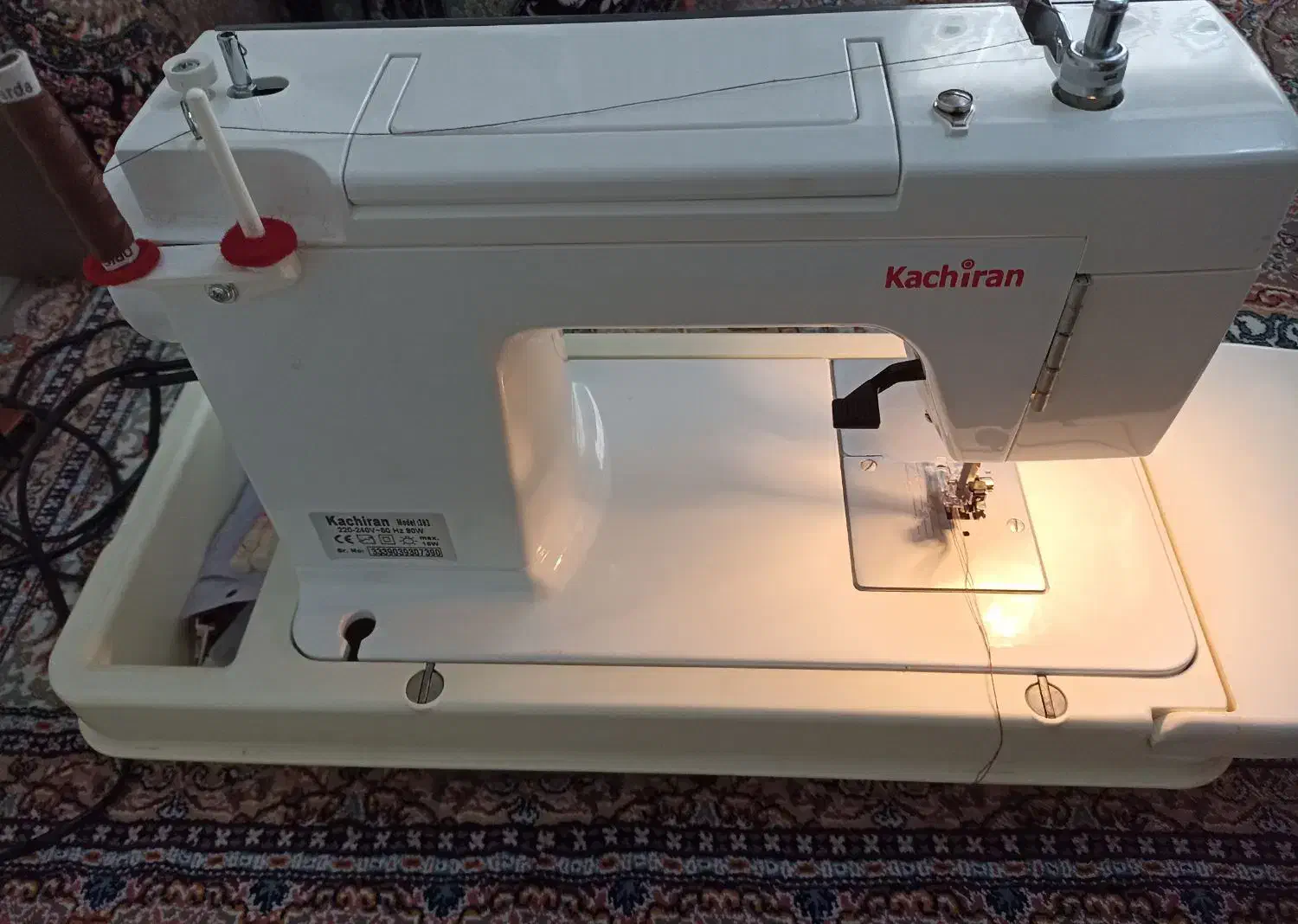 چرخ خیاطی کاچیران|چرخ خیاطی و ریسندگی|پرند, فاز ۶|دیوار