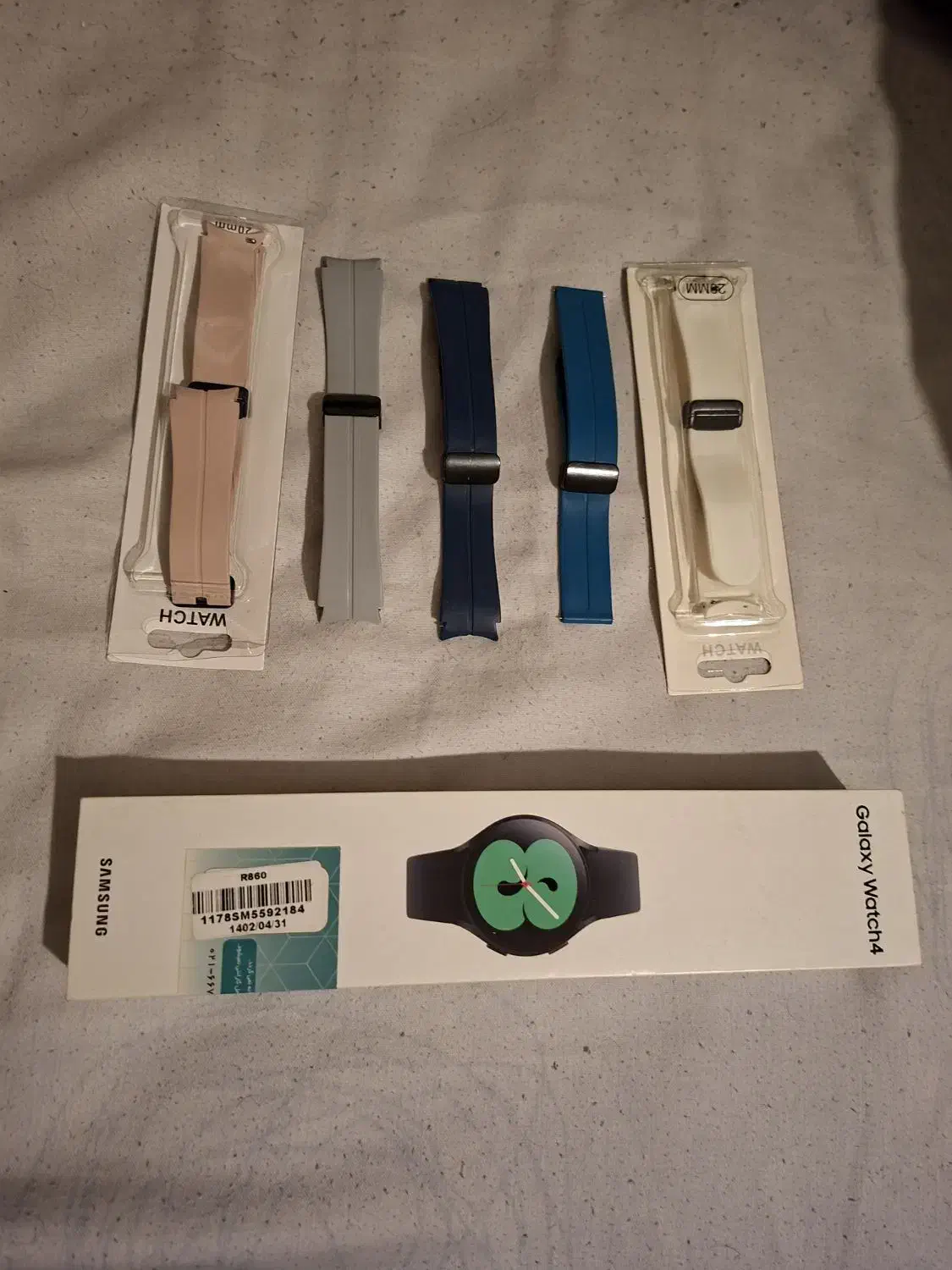 گلکسی واچ ۴ سامسونگ در حد نو ساعت هوشمند|لوازم جانبی موبایل و تبلت|تهران, پاسداران|دیوار