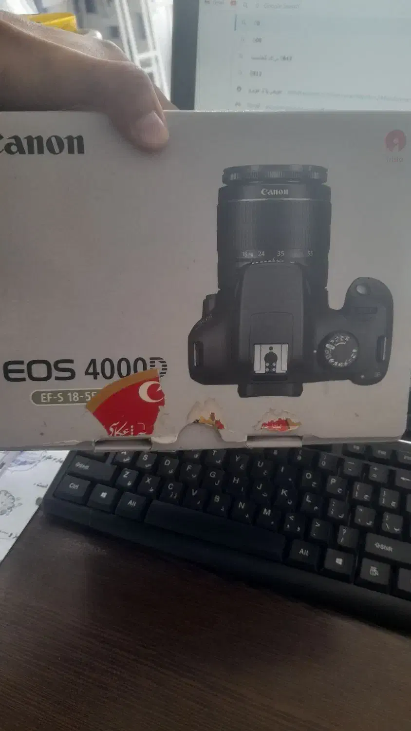 دوربین عکاسی کانن ۴۰۰۰d|دوربین عکاسی و فیلم‌برداری|آق قلا, |دیوار