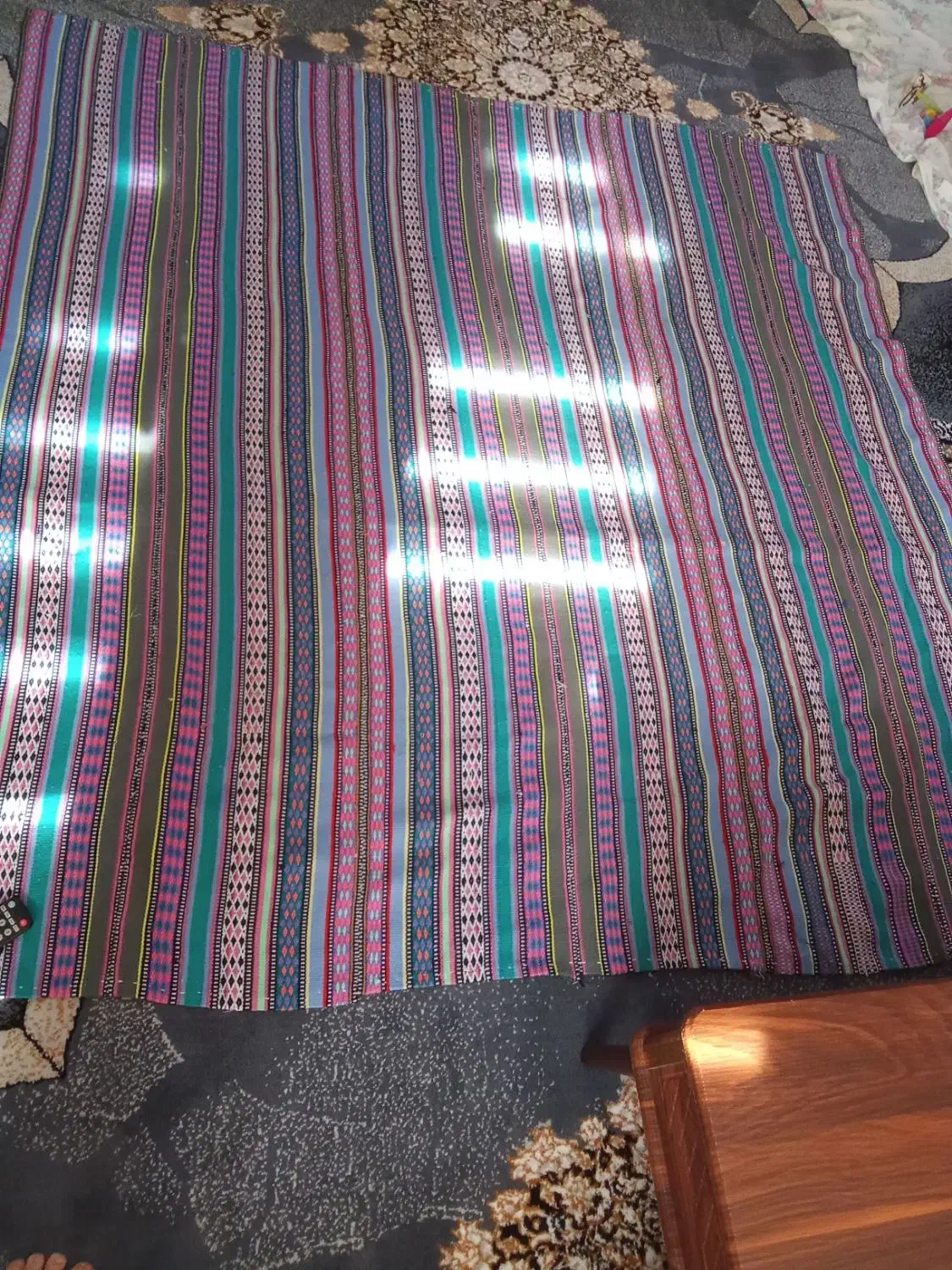 فرش رو فرشی|گلیم، جاجیم، گبه|تبریز, |دیوار