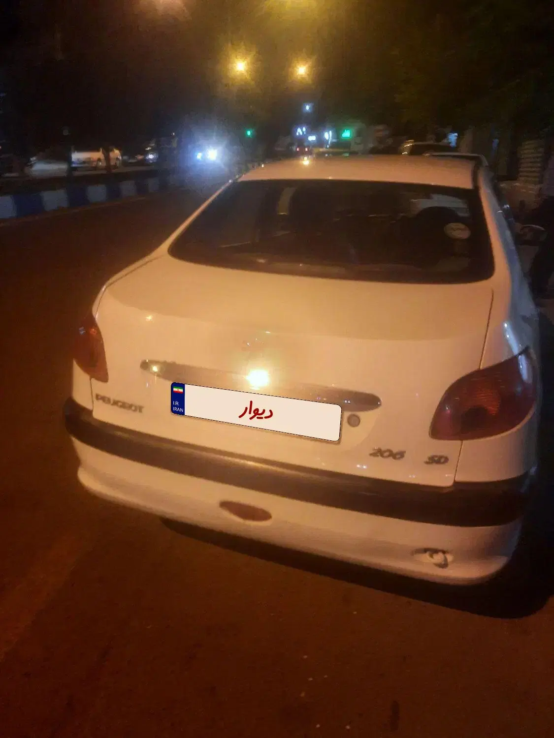 پژو ۲۰۶ V8 SD|خودرو سواری و وانت|میانه, |دیوار
