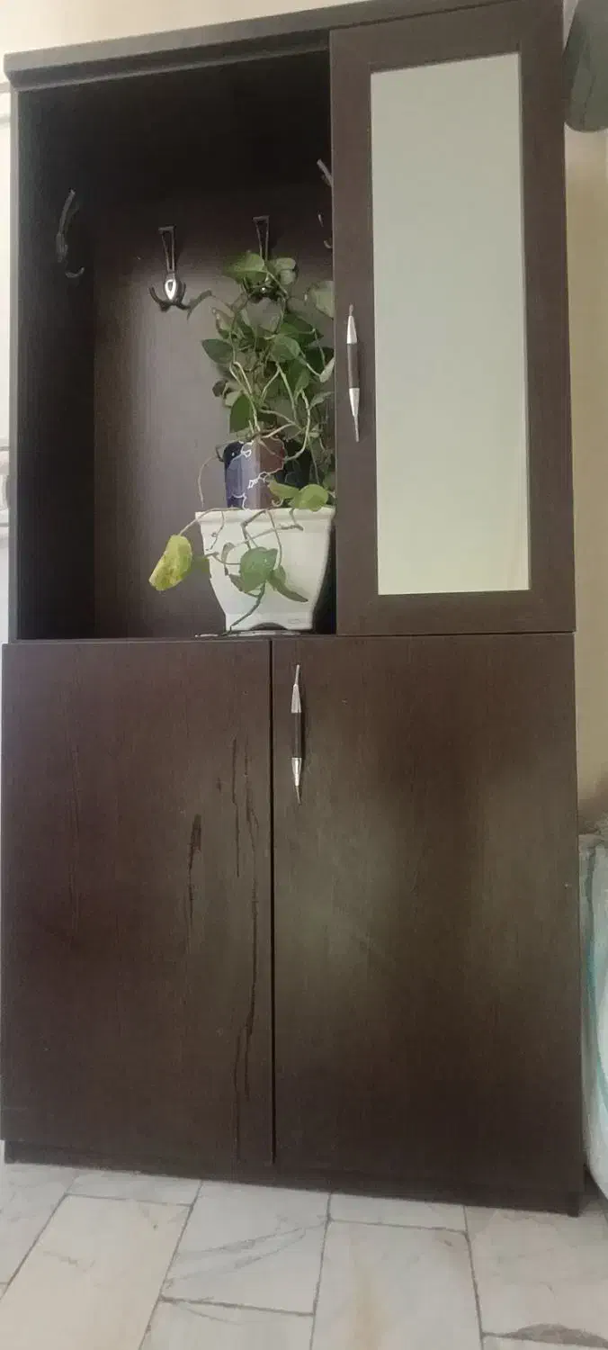 جا کفشی جادار سالم جنس خیلی خوب دوتومن|جاکفشی، کمد، دراور|تهران, مسعودیه|دیوار