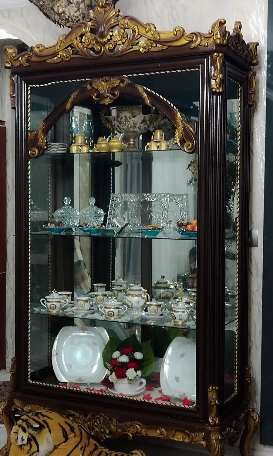 بوفه چوبی|بوفه، ویترین، کنسول|تبریز, |دیوار