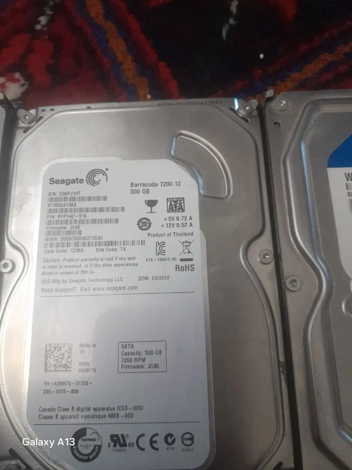 فروش ۵ عدد هارد کامپیوتر|قطعات و لوازم جانبی رایانه|مراغه, |دیوار