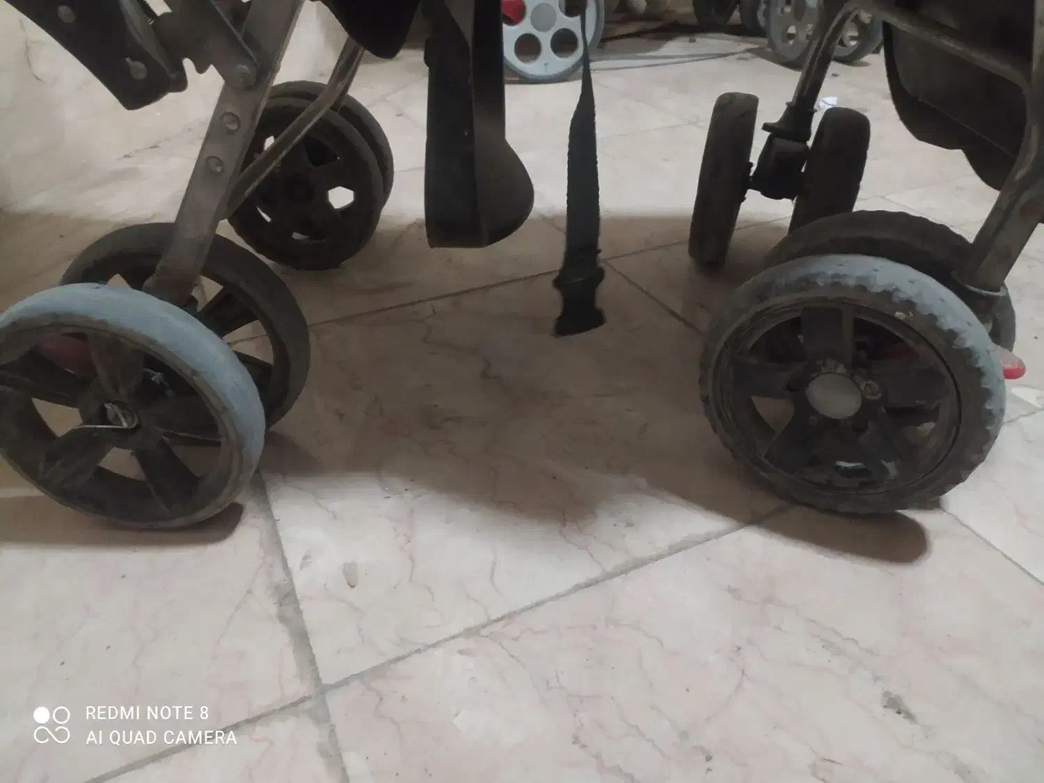 فروش کالسکه دوقلو جنس عالی|کالسکه و لوازم جانبی|قم, الوندیه و گذر صادق|دیوار