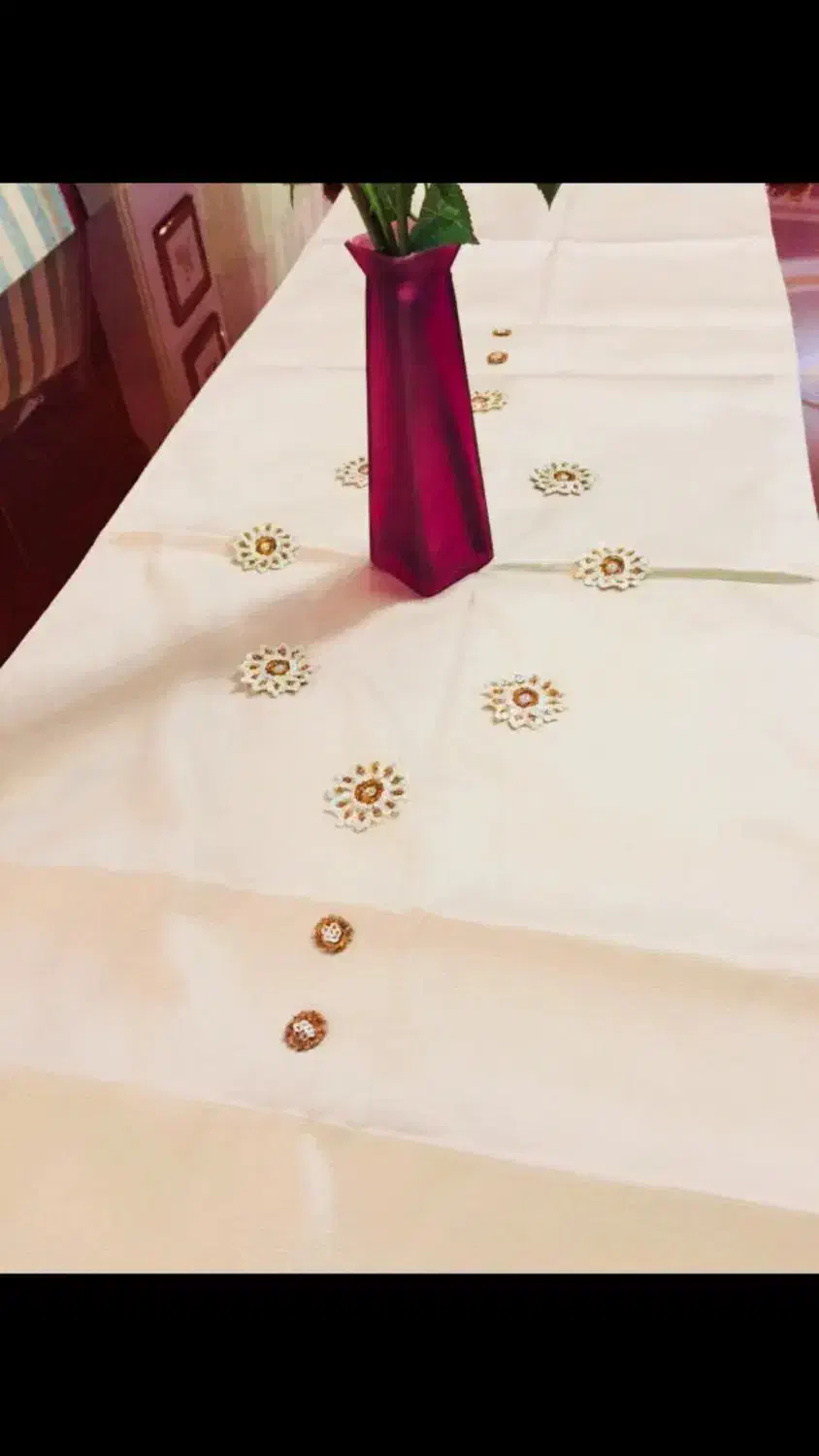 دو مدل رومیزی غذاخوری کد ۲۱ و ۳۲|پرده، رانر، رومیزی|تهران, سهروردی|دیوار