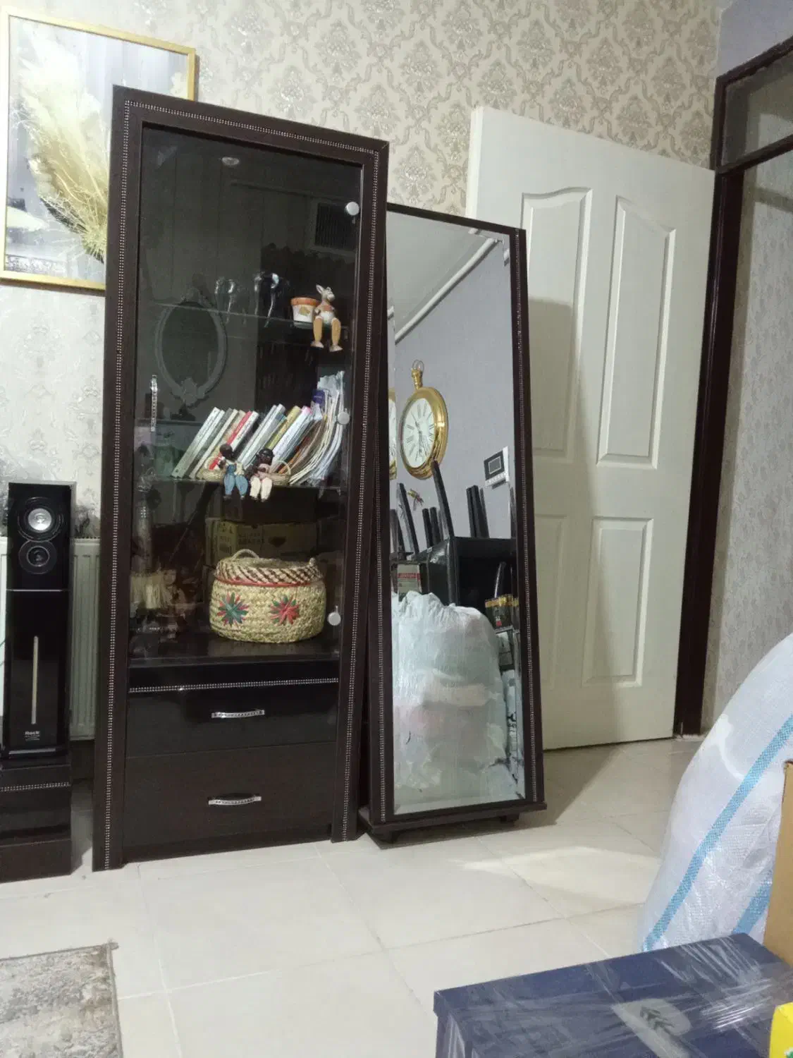 بوفه و آینه|بوفه، ویترین، کنسول|سنندج, |دیوار