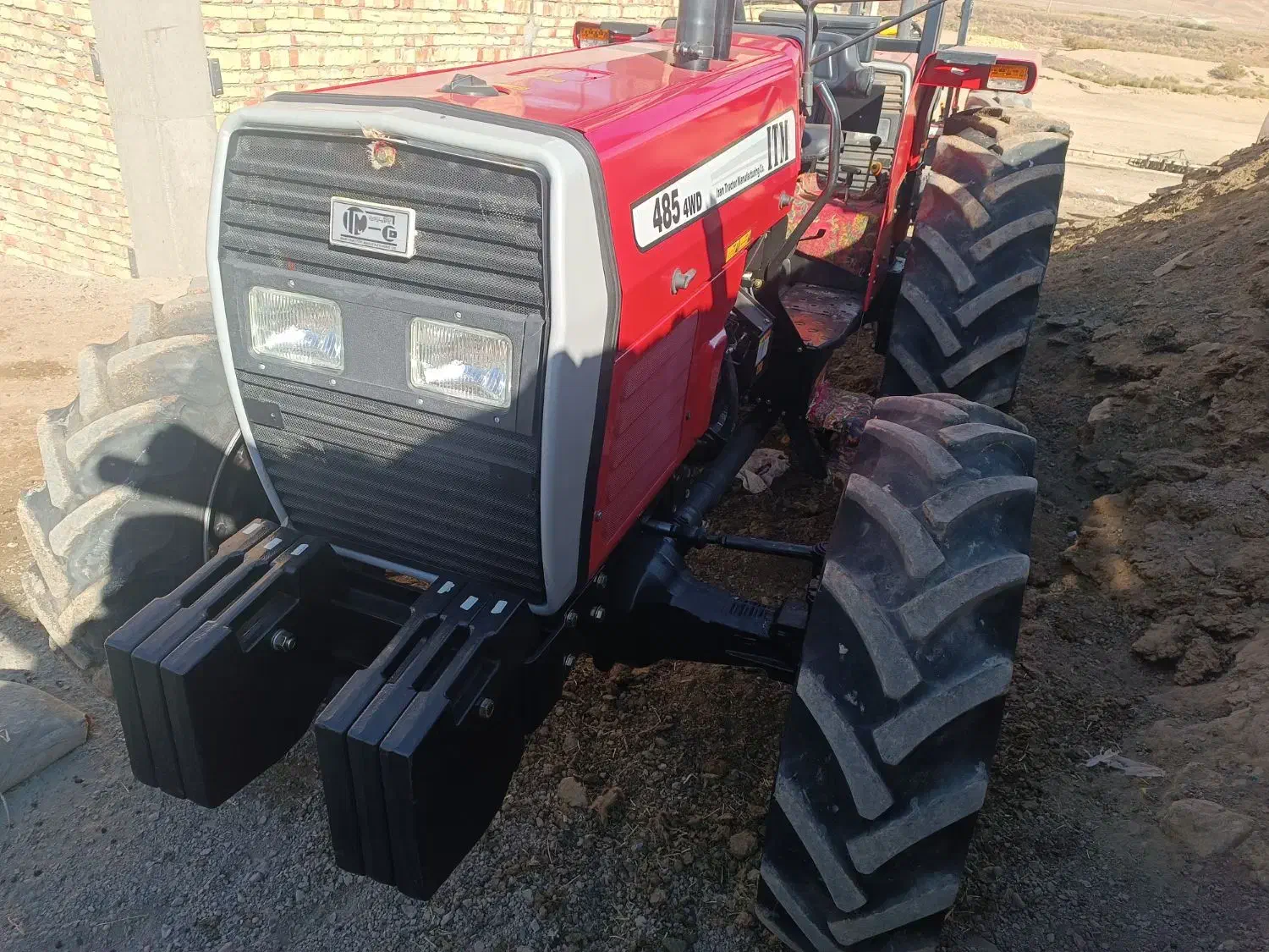 تراکتور 485 مدل 1402 کارکرد 400ساعت|خودرو سنگین|شادیان, |دیوار