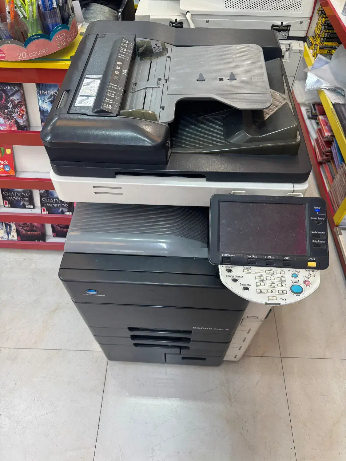 دستگاه کپی کونیکا بیزهاب C452|پرینتر، اسکنر، کپی، فکس|تهران, دریا|دیوار