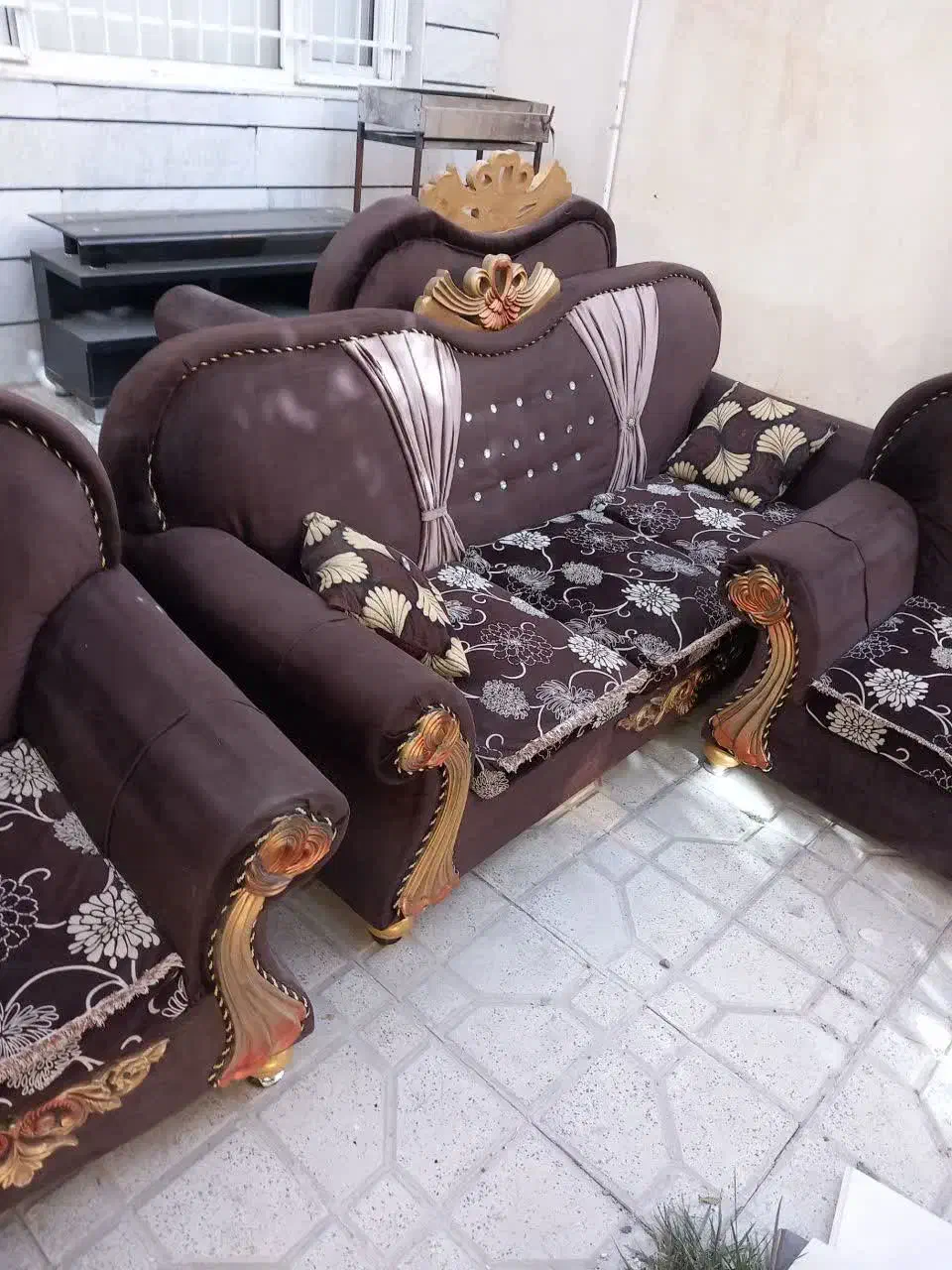 مبل ۷ نفره|مبلمان خانگی و میز عسلی|سردرود, |دیوار