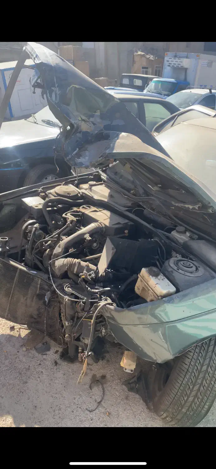 ۴۰۵glx تصادفی|خودرو سواری و وانت|قزوین, |دیوار