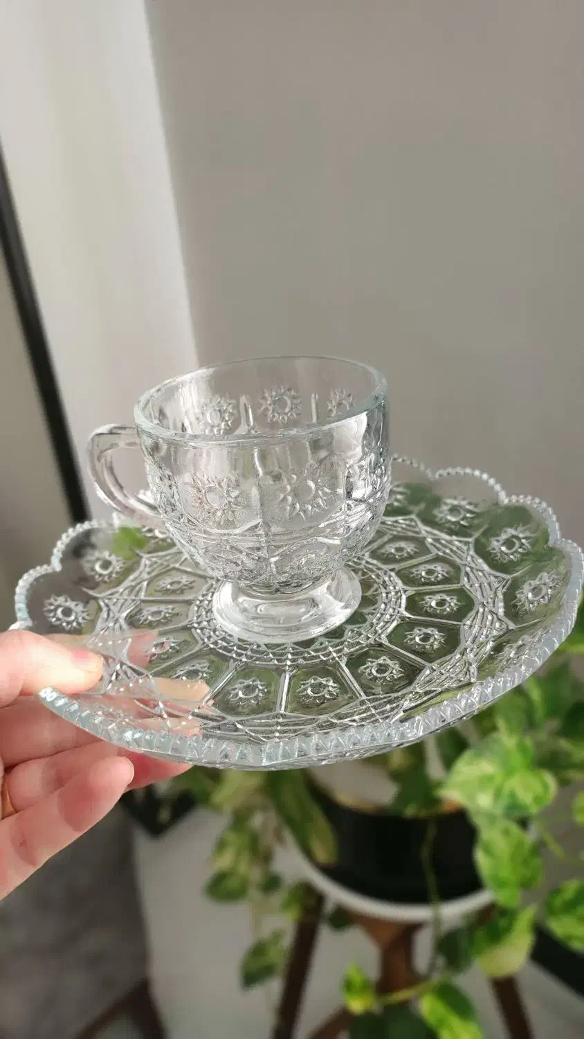 ظروف کریستال ۲۱ پارچه|ظروف سرو و پذیرایی|شهریار, شهرک امیریه|دیوار